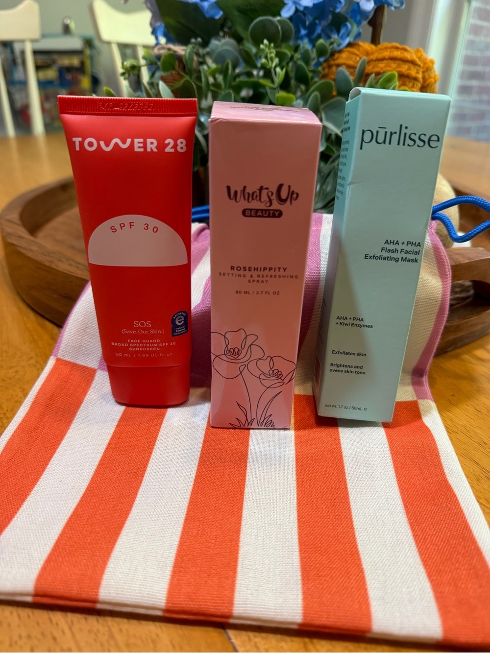 Facial Beauty Bundle. Purlisse, tower 28 and What’s up beauty